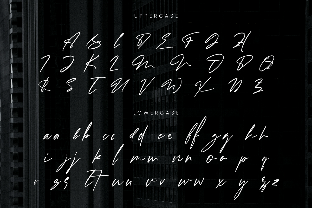 Hidzena - Classy Signature Font, a Script Font by Randi Irvan | Rvandtype (Photo 9 of 12)