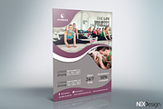 Fitness Flyer - SK, a Flyer Template by UNIK Agency (Thumbnail 1 of 3)