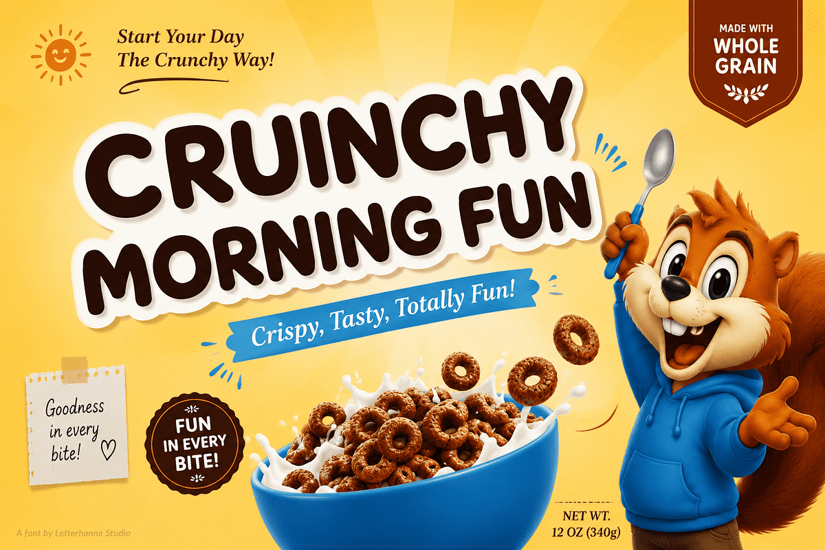 Gumdrop Font - Playful Rounded Font, a Sans Serif Font by Letterhanna Studio (Photo 3 of 9)