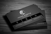 Clean Individual Business Card, a Business Card Template by bouncy (Thumbnail 2 of 4)
