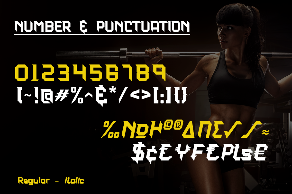 Thunderboss Modern Strong Sans, a Sans Serif Font by Haksen (Photo 8 of 10)
