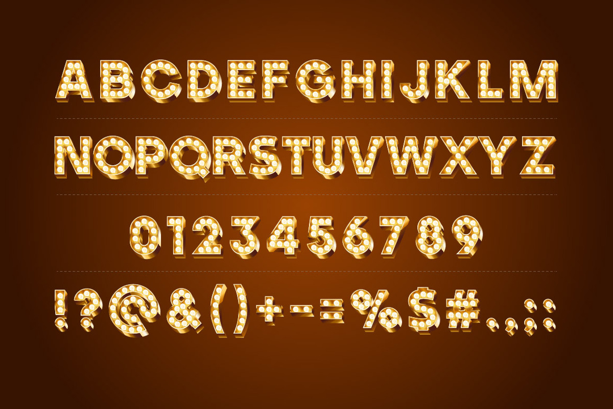 Old lamp alphabet, an Object Graphic by popskraft (Photo 3 of 8)