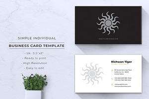 Individual | Business Card Template
