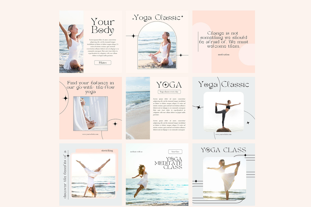 Social Media _Canva Templates, a Social Media Template by ElladesignCo (Photo 3 of 8)