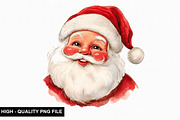 Vintage Santa Clipart Bundle, an Illustration by crative8112 (Thumbnail 7 of 11)