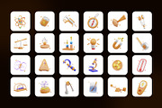 Physics 3D Icon Set, an Object 3D Model by Karacis Studio (Thumbnail 6 of 6)