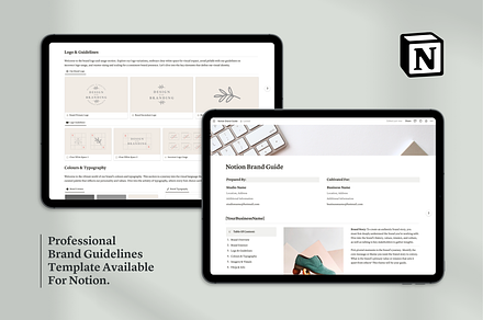 Notion Brand Guidelines Template