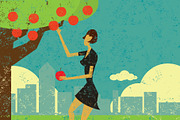 Business Concepts Bundle 04 Women, a Person Illustration by retrorocket (Thumbnail 8 of 16)