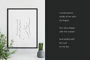 Womans Body. Line Art Collection, a Decorative Illustration by le-genda (Thumbnail 5 of 12)