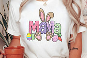 Retro Nana Easter PNG, Bunny Ears, an Illustration by DreamPrint404 (Thumbnail 1 of 7)