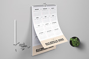 Modern Printable Wall Calendar, a Stationery Template by MightyDesign (Thumbnail 1 of 7)