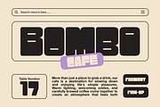 Oras - Chunky Bold Food Font, a Sans Serif Font by Pandeka Studio (Thumbnail 2 of 9)