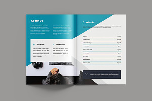 Company Brochure Layout Template.