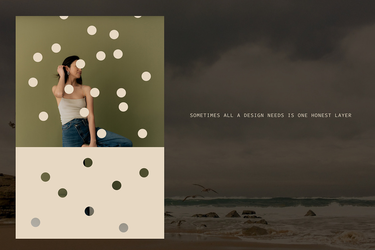 Polka Dot & Crumpled Paper, a Texture Graphic by Anzhelika (Photo 6 of 9)