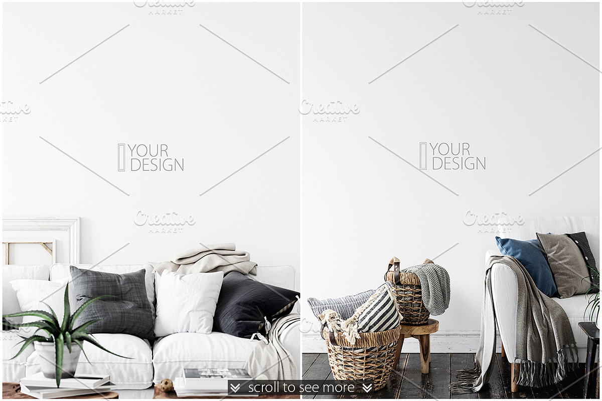 Frames & Walls Scandinavian Bundle-3, a Print Template by Yuri-U (Photo 5 of 42)