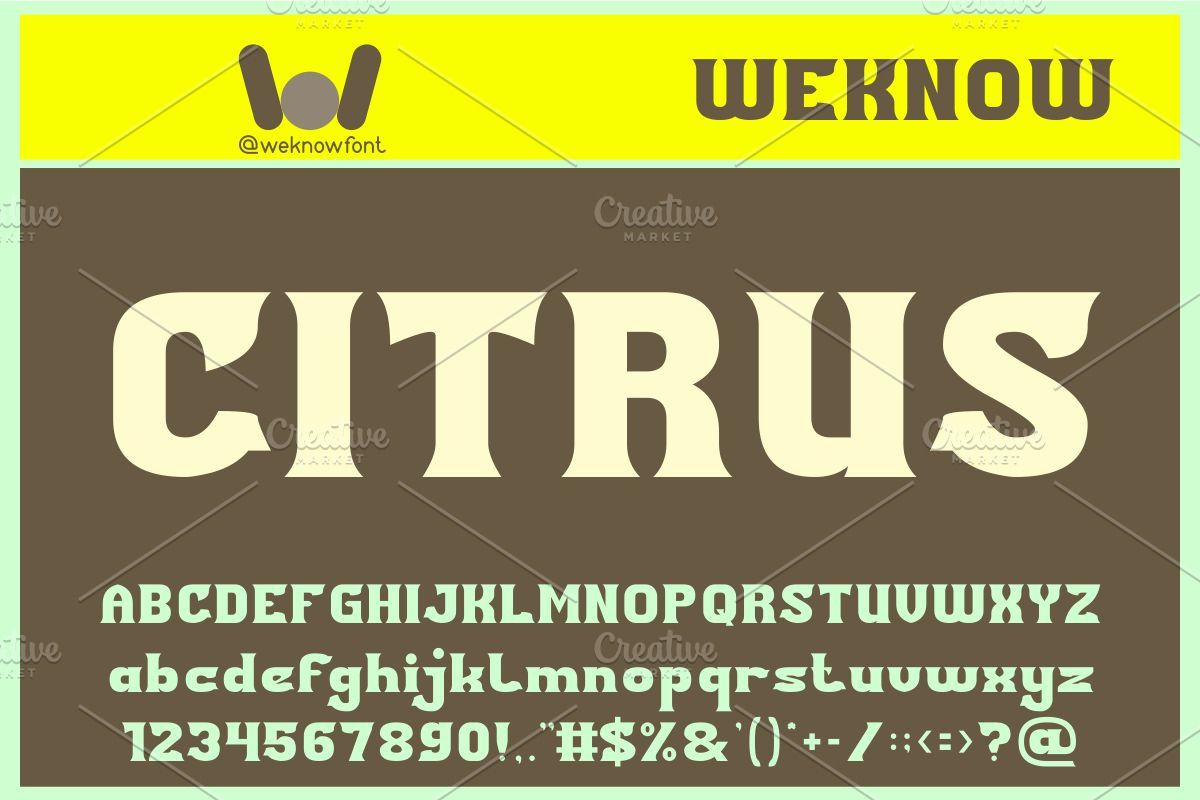 Juke Box font, a Font by weknow (Photo 2 of 8)