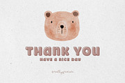 Fox Mochi: 4 Font Style, a Handwritten Font by Fox7 By Rattana (Thumbnail 13 of 13)
