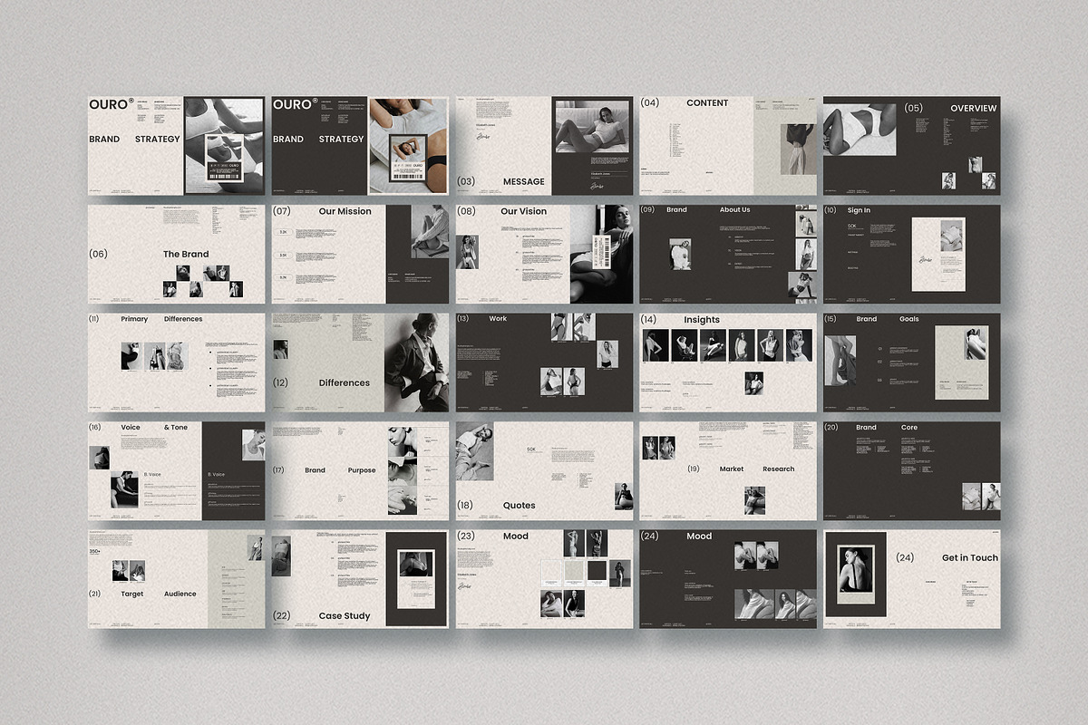 Ouro Brand Strategy Presentation, a Presentation Template by Studio Temply (Photo 12 of 12)