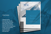 Blue Business Brochure, a Brochure Template by Boris Cupac (Thumbnail 1 of 7)