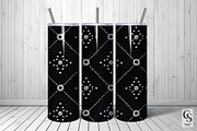 Silver Black Embroidery Patterns, a Pattern Graphic by Creative Store (Thumbnail 5 of 5)