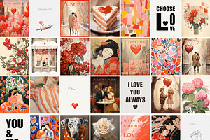 Valentine's Day Love Posters & Cards