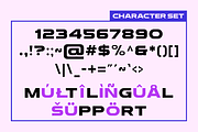 Futuristic Extended Sans - Noa Voren, a Sans Serif Font by Say Studio (Thumbnail 10 of 10)