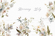 Dreamy Lily, a Decorative Illustration by heyiamalice (Thumbnail 3 of 9)