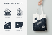 Double Exposure. 20 Creative Logos, a Branding & Logo Template by Cosmic Store (Thumbnail 8 of 11)
