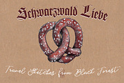 Schwarzwald Liebe - Travel Sketches, a Food Illustration by Andrea Tardivo (Thumbnail 1 of 8)