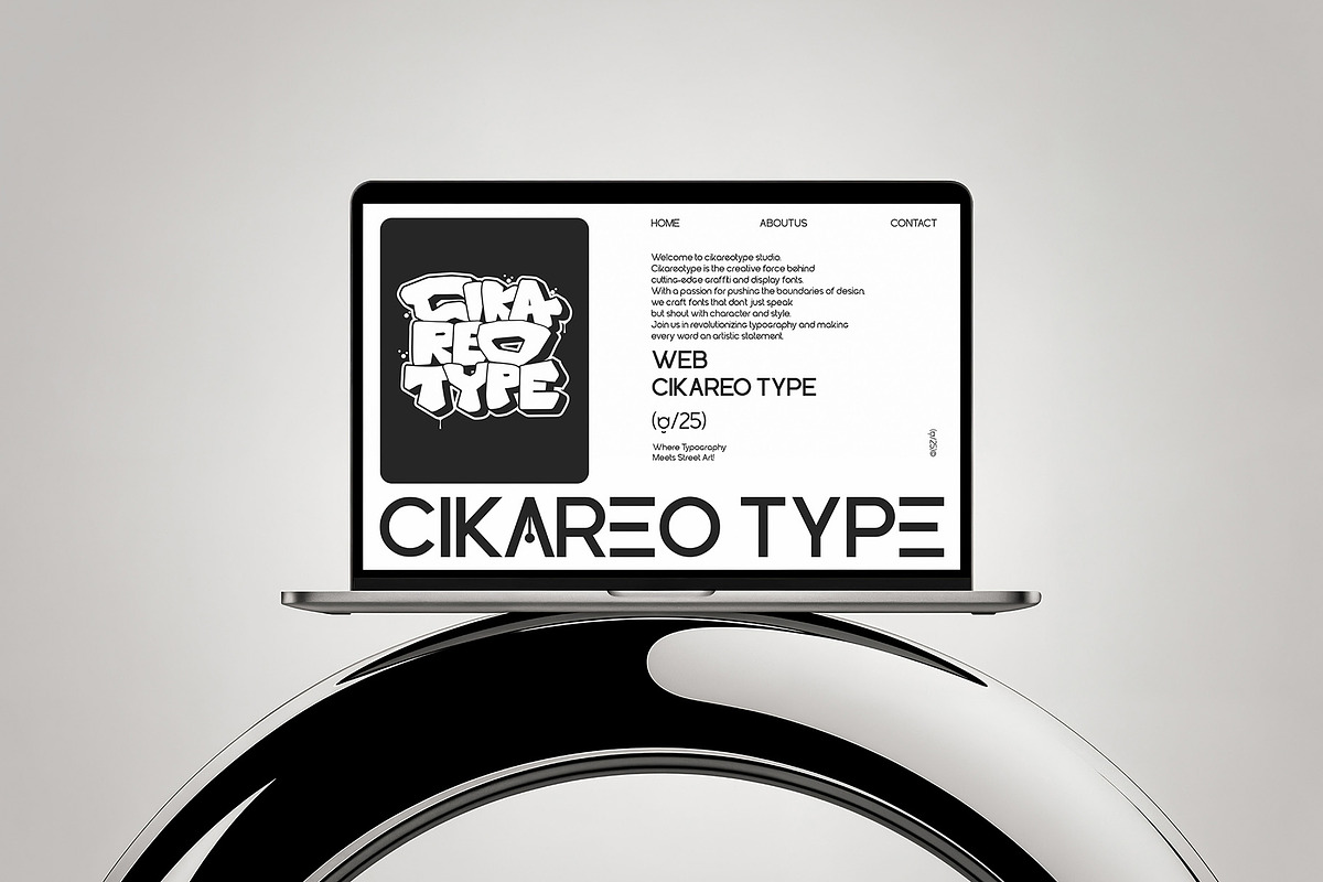 Gued – Geometric Sans Serif Font, a Sans Serif Font by figuree studio (Photo 9 of 11)