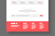 Banking and Finance Wireframe Layout, a Wireframe Template by MightyDesign (Thumbnail 6 of 9)
