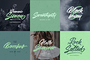 Highlander marker script, a Script Font by kavoon (Thumbnail 4 of 14)