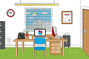 Office Doodle Pack 1, a Technology Illustration by Option 4 Design (Thumbnail 2 of 6)