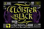 Black Morgana Typeface, a Blackletter Font by alit design (Thumbnail 4 of 17)