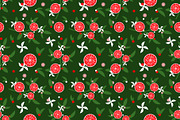 Grapefruit Pattern (Citrus Grove), a Background Graphic by Lane Martin Design (Thumbnail 1 of 3)