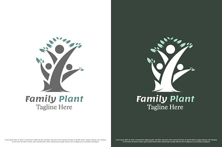 Family Park Logo Design Template