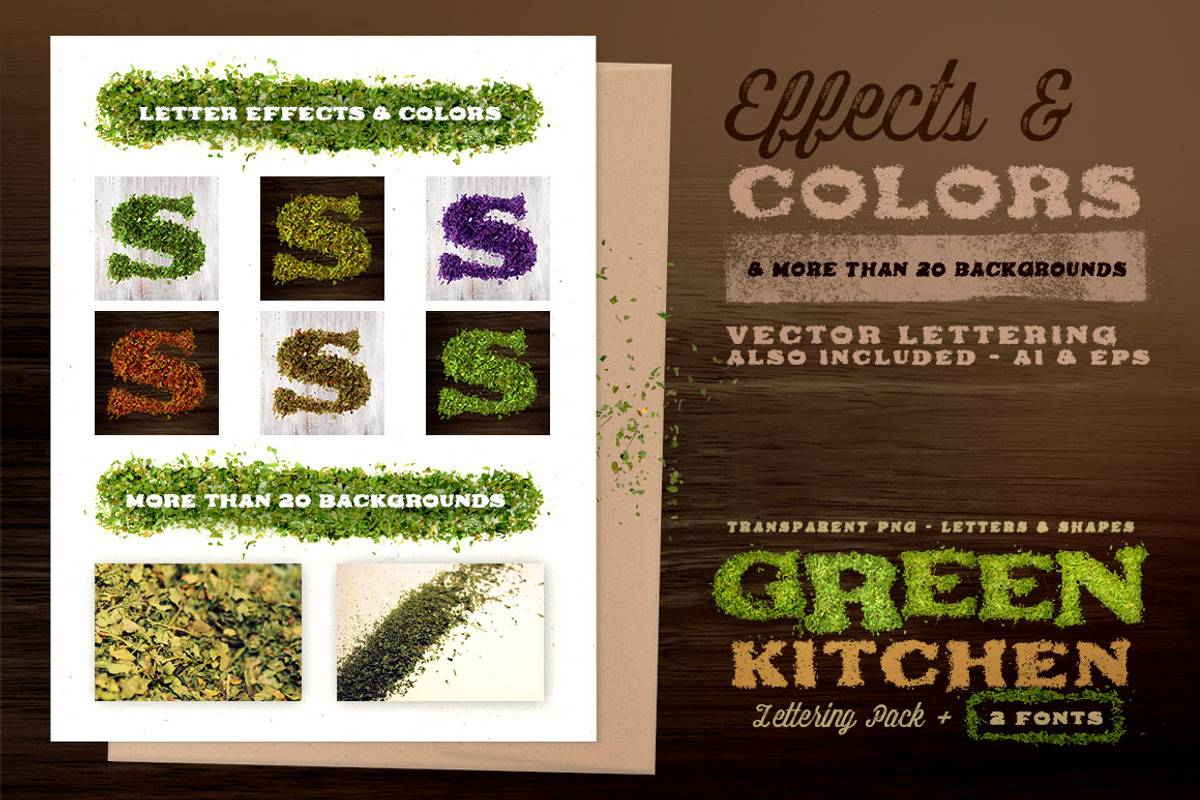 Green Kitchen - Creative Lettering preview 5