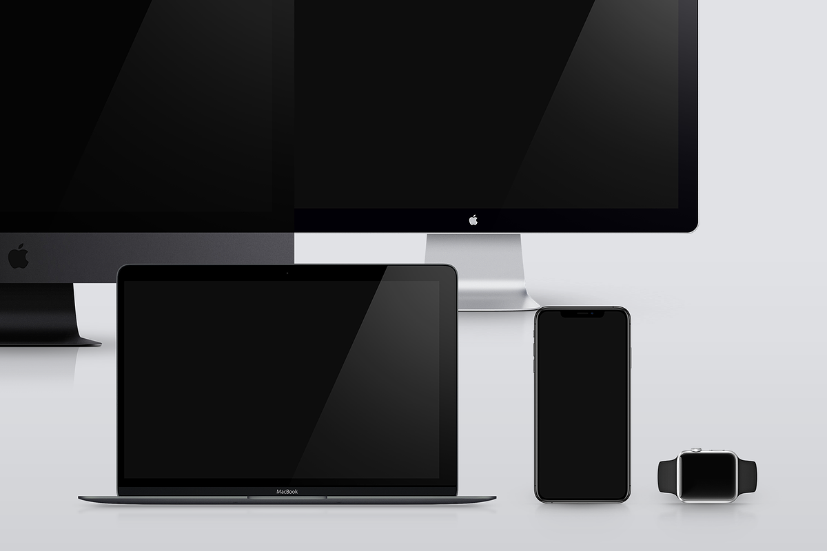 Apple Devices Mockups Bundle, an iPhone Mockup by Unio Designs (Photo 5 of 10)