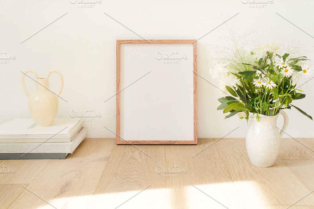 Minimal Styled Frame Mockup, a Print Template by LOPEstudio (Photo 2 of 5)