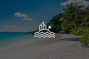 Minimalist Beach Property Logo, a Branding & Logo Template by Luxury Logos (Thumbnail 2 of 4)
