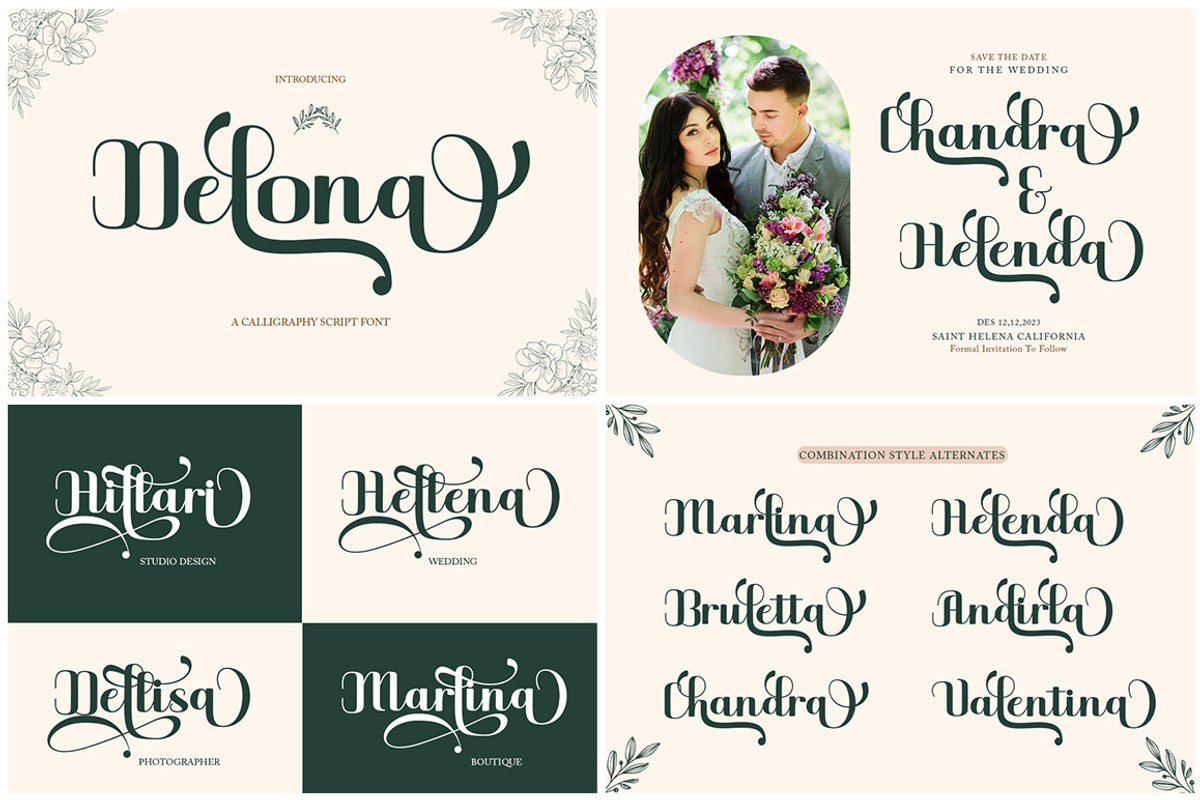 The Modern Calligraphy Font Bundle, a Script Font by Has_rizal (Photo 28 of 28)