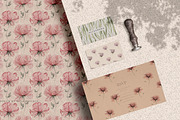 X-Ray Flowers Watercolor, an Object Illustration by Olga Koelsch (Thumbnail 7 of 13)
