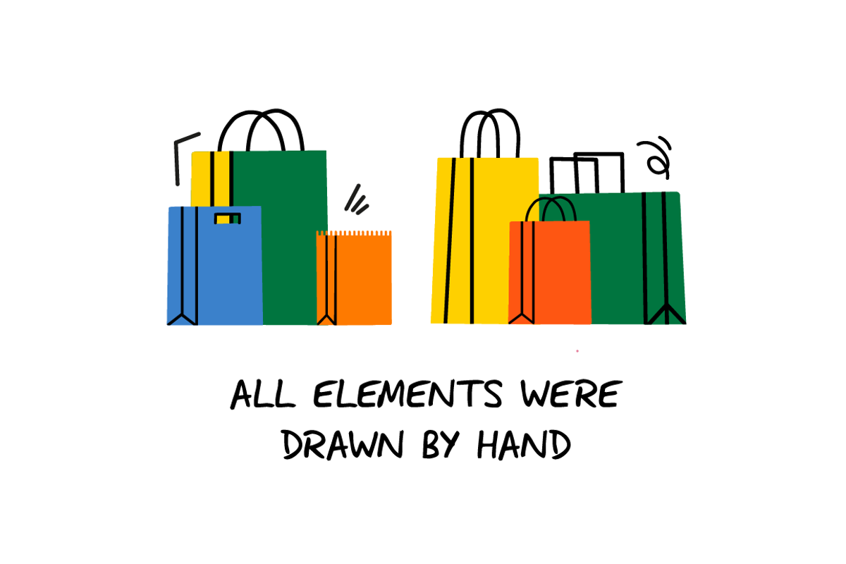 110+ shopping day clipart, a Finance Illustration by Zeukaa (Photo 5 of 15)
