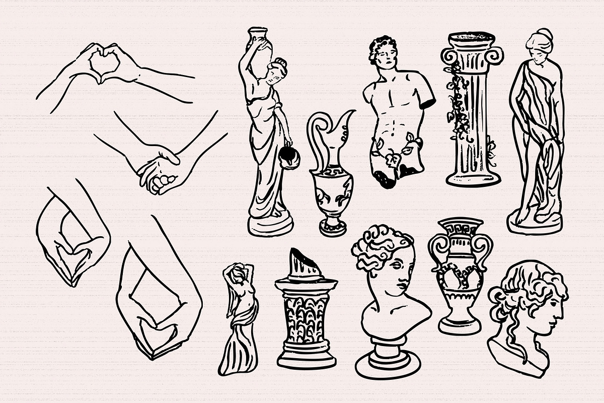 Whimsy Party hand-drawn vector, an Object Graphic by SunnyAfternoons (Photo 6 of 26)
