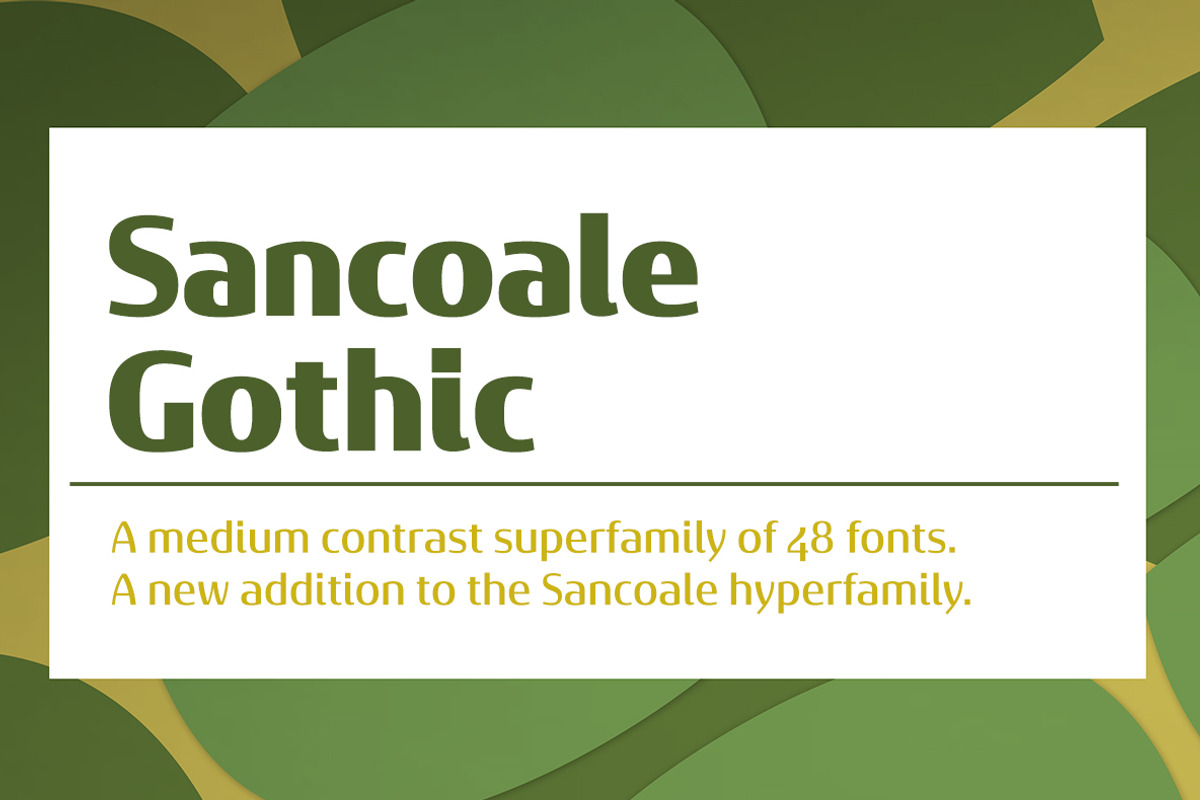 Sancoale Gothic, a Font by insigne (Photo 1 of 5)