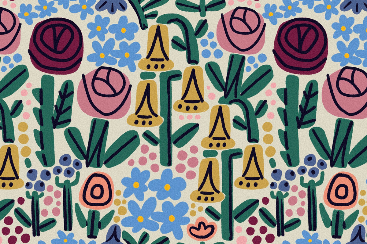 Petal Harmony, a Pattern Graphic by Twisted Tail (Photo 8 of 9)