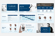 Blue Proposal Presentation, a Presentation Template by Fitra Noor (Thumbnail 4 of 4)