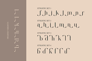 NCL Gastrub - Modern Ligatures Font