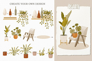 Interior & Home Plants Collection