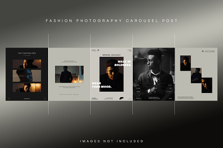 Carousel post design for Fashion preview 2